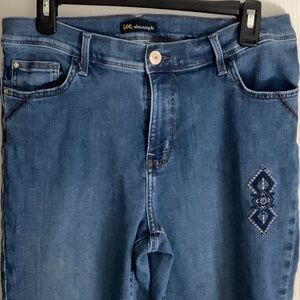 Lee Women's Denim Blue Jeggings